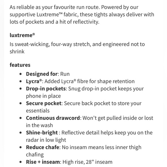 Lululemon Swift Speed High Rise Leggings - Picture 9 of 9